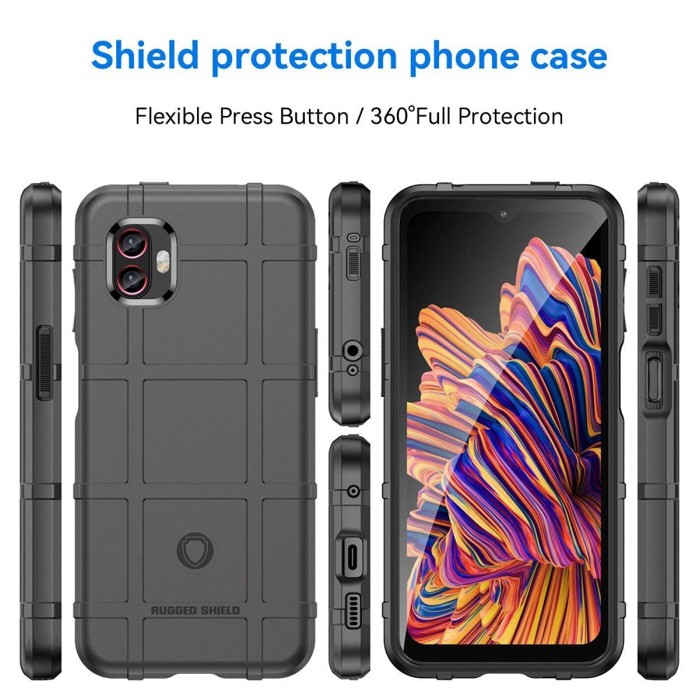 Samsung Galaxy XCover 6 Pro Rugged Shield Series Craftsman Skal - Svart