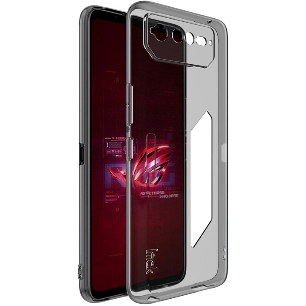 Asus Rog Phone 6 IMAK UX -5 -serie Flexibelt plastskal - Transparent Svart