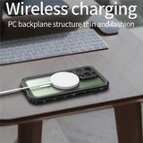 iPhone 14 Pro Redpepper IP68 Vattentätt Skal - MagSafe Kompatibel - Svart / Genomskinlig