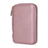EIDERWOOD Magnetisk Plånbok / Korthållare med Dragkedja - MagSafe Kompatibel - Rose Gold