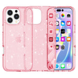 EIDERWOOD iPhone 16 Pro Max Hybrid Plast Skal - Rosa Glitter