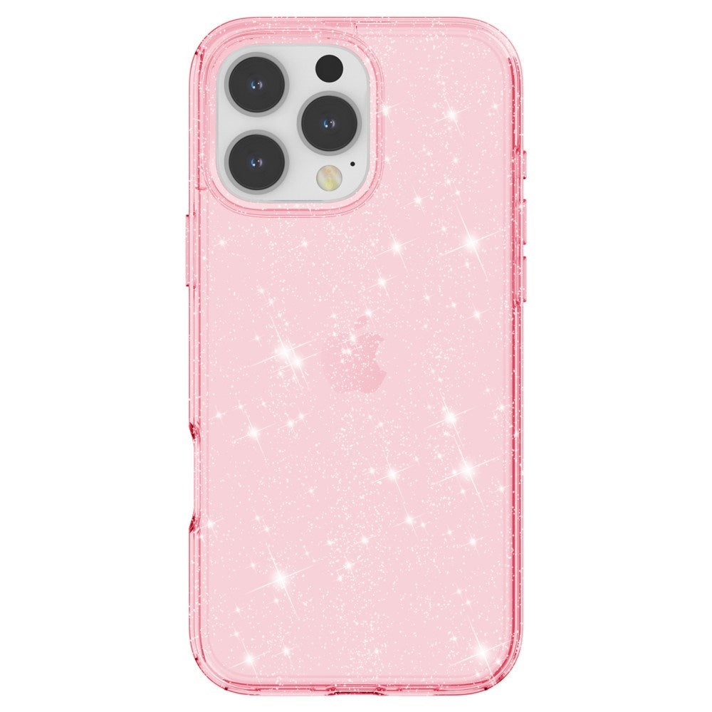 EIDERWOOD iPhone 16 Pro Max Hybrid Plast Skal - Rosa Glitter