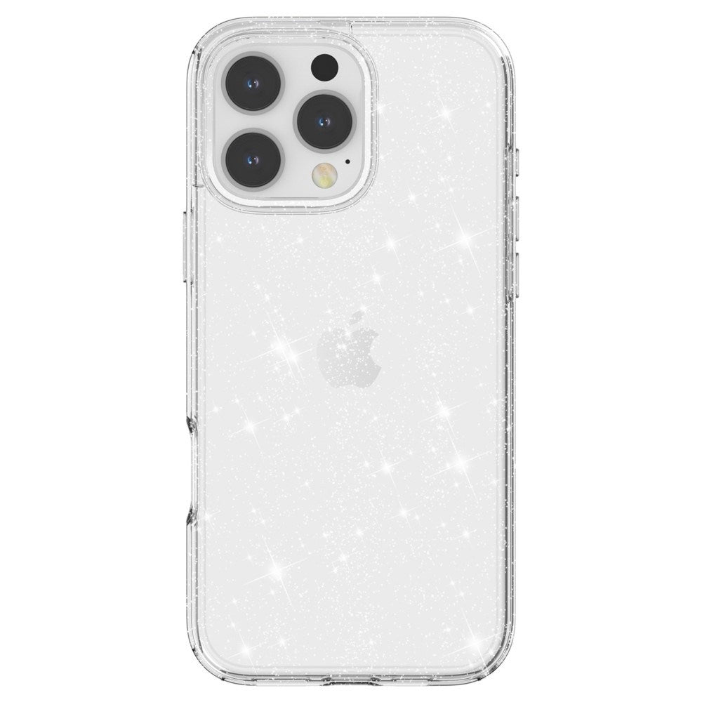 EIDERWOOD iPhone 16 Pro Max Hybrid Plast Skal - Vit Glitter