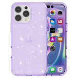 EIDERWOOD iPhone 16 Pro Max Hybrid Plast Skal - Lila Glitter