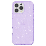 EIDERWOOD iPhone 16 Pro Max Hybrid Plast Skal - Lila Glitter