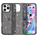 EIDERWOOD iPhone 16 Pro Max Hybrid Plast Skal - Svart Glitter