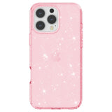 EIDERWOOD iPhone 16 Pro Hybrid Plast Skal - Rosa Glitter