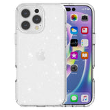 EIDERWOOD iPhone 16 Pro Hybrid Plast Skal - Vit Glitter