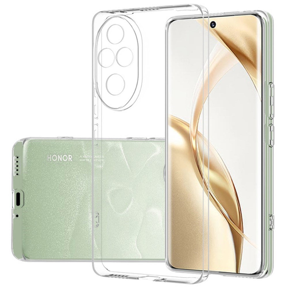 EIDERWOOD Honor 200 Pro (5G) Flexibelt Plast Skal - Transparent