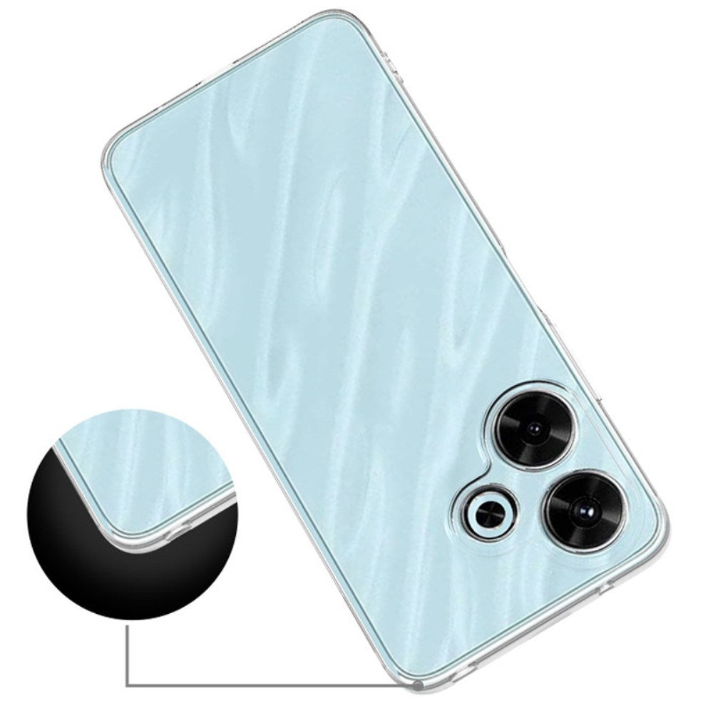 EIDERWOOD Xiaomi Redmi 13 (4G) / 13 (5G) Flexibelt Plast Skal - Transparent