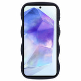 EIDERWOOD Samsung Galaxy A13 (5G) Flexibelt Plast Wavy Skal - Svart
