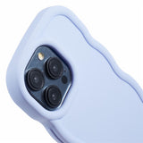 iPhone 15 Pro EIDERWOOD Flexibelt Plast Wavy Skal - Lila