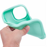 iPhone 15 Pro EIDERWOOD Flexibelt Plast Wavy Skal - Blå