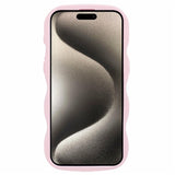 iPhone 14 Pro EIDERWOOD Flexibelt Plast Wavy Skal - Rosa