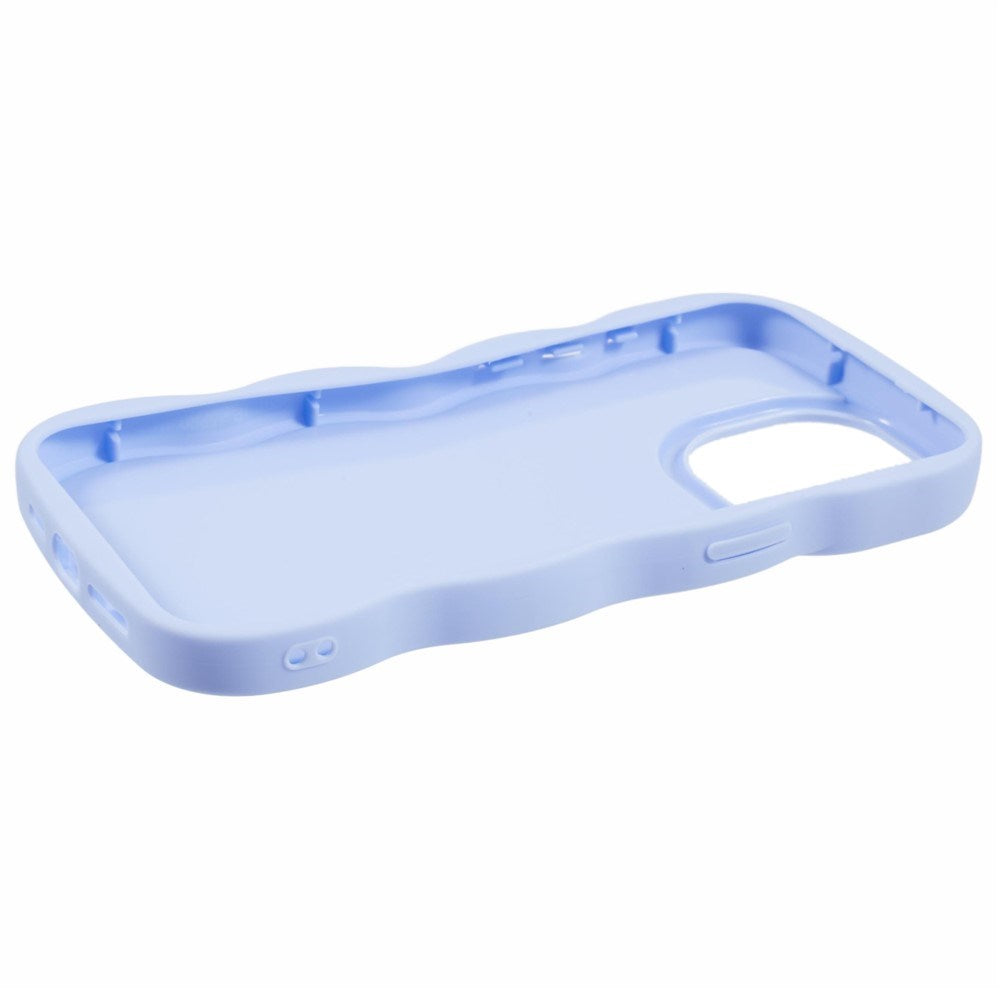 iPhone 13 Pro EIDERWOOD Flexibelt Plast Wavy Skal - Lila