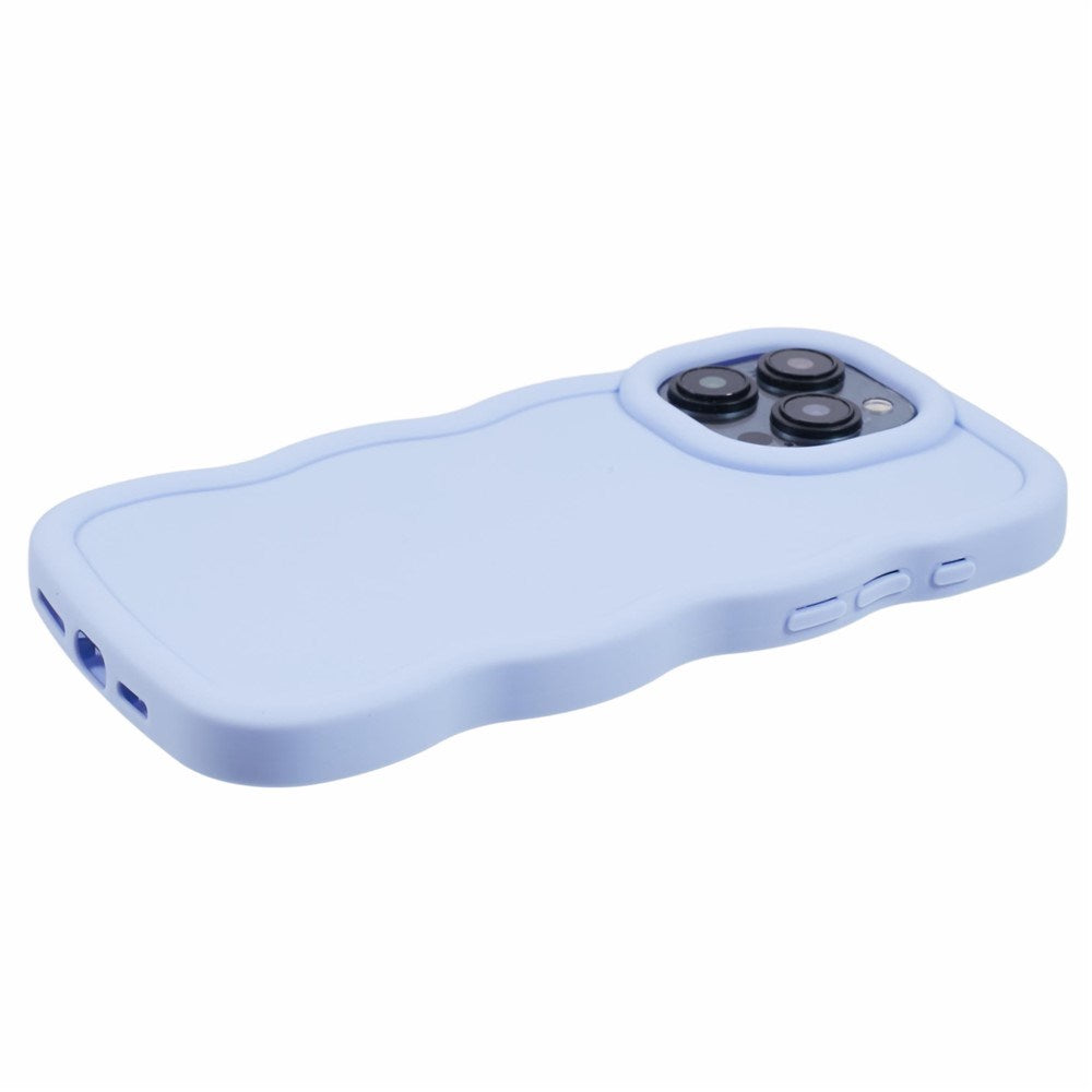 iPhone 13 Pro EIDERWOOD Flexibelt Plast Wavy Skal - Lila