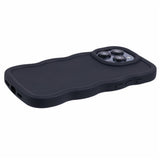 iPhone 13 Pro EIDERWOOD Flexibelt Plast Wavy Skal - Svart