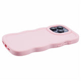 iPhone 12 / 12 Pro EIDERWOOD Flexibelt Plast Wavy Skal - Rosa