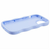 iPhone 14 EIDERWOOD Flexibelt Plast Wavy Skal - Lila
