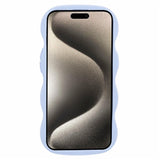 iPhone 13 EIDERWOOD Flexibelt Plast Wavy Skal - Lila