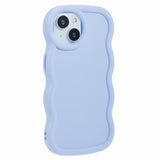 iPhone 13 EIDERWOOD Flexibelt Plast Wavy Skal - Lila