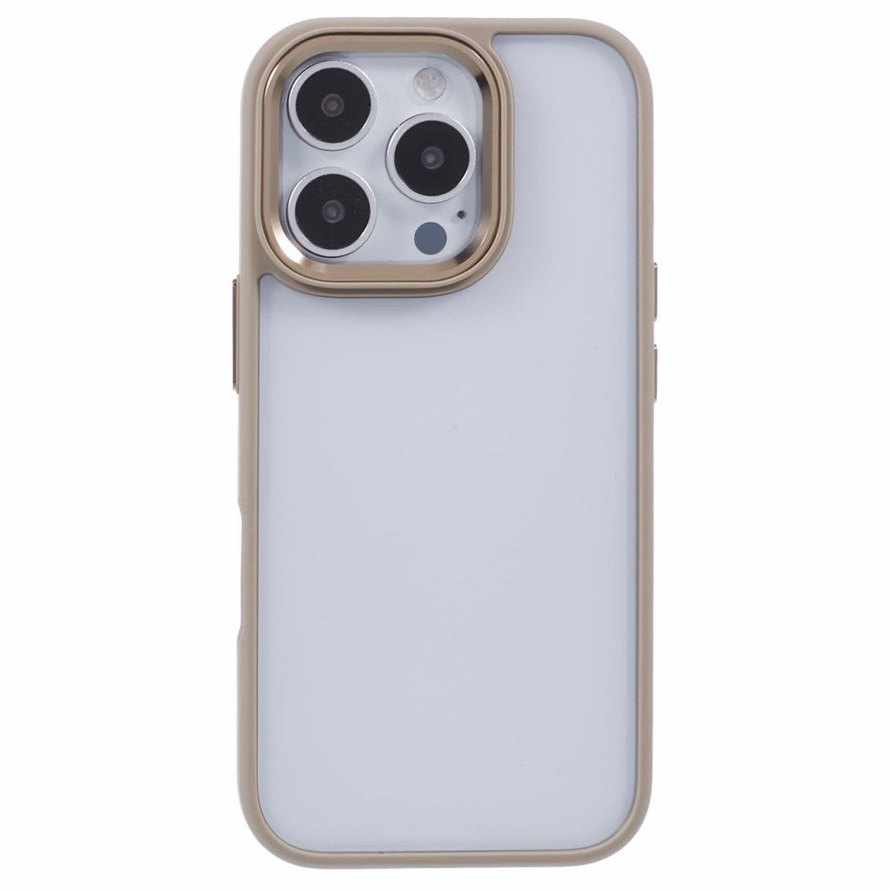 Eiderwood iPhone 16 Pro Hybrid Plast Skal - Genomskinlig / Brun