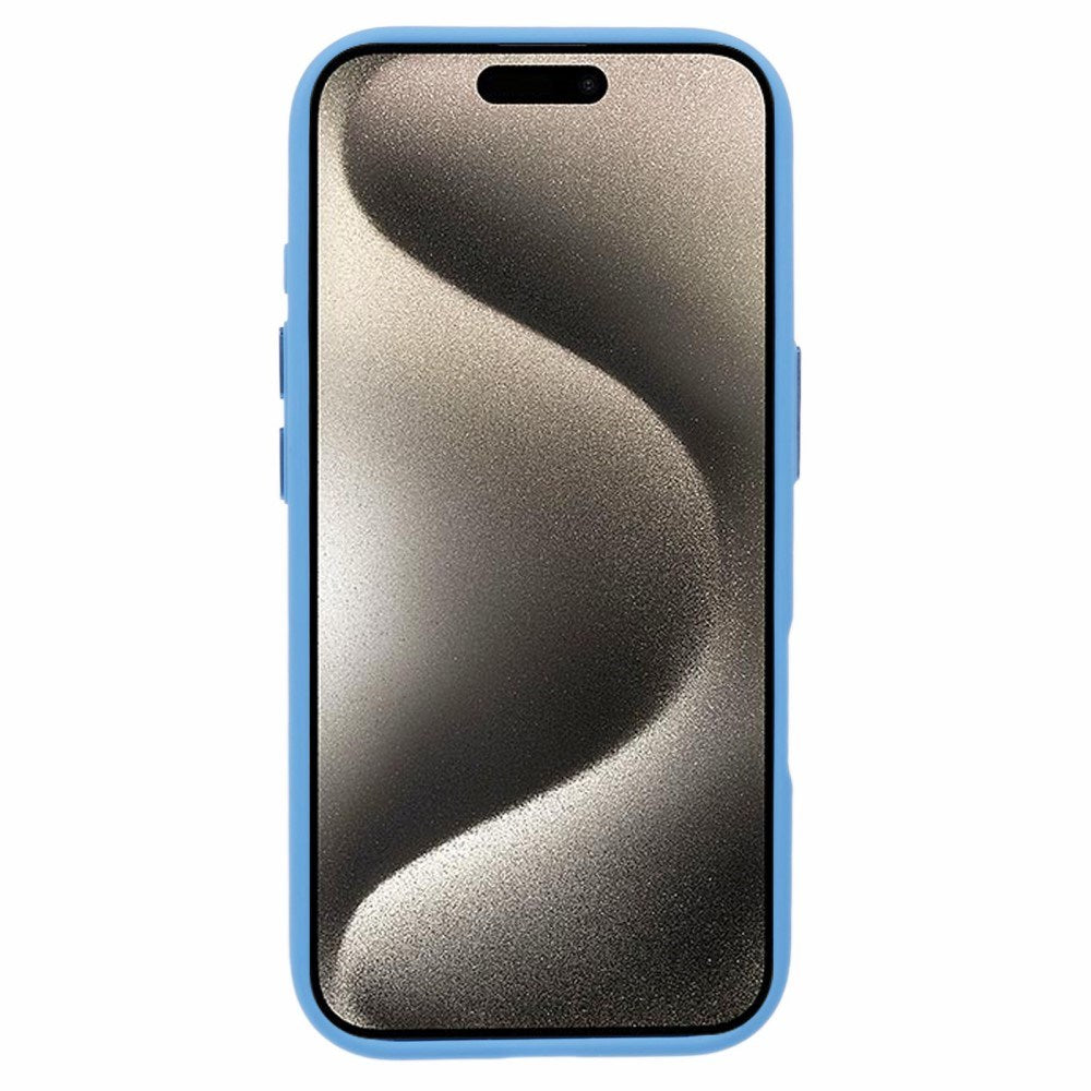 Eiderwood iPhone 16 Pro Hybrid Plast Skal - Genomskinlig / Blå