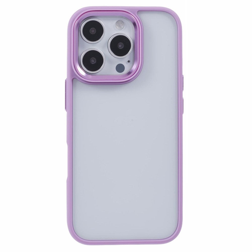 Eiderwood iPhone 16 Pro Hybrid Plast Skal - Genomskinlig / Lila