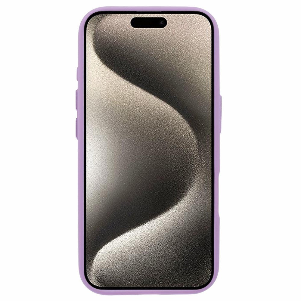 Eiderwood iPhone 16 Pro Hybrid Plast Skal - Genomskinlig / Lila