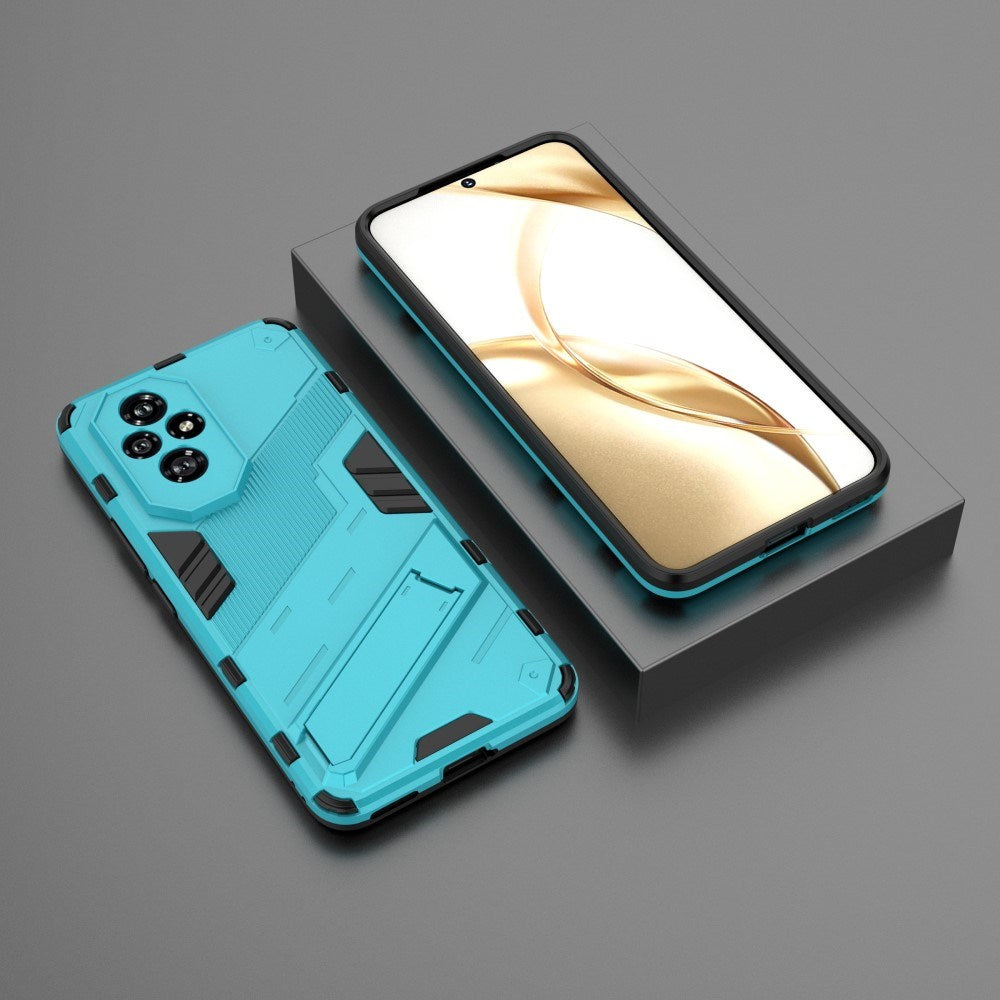 EIDERWOOD Honor 200 5G Hybrid Skal med Kickstand - Blå