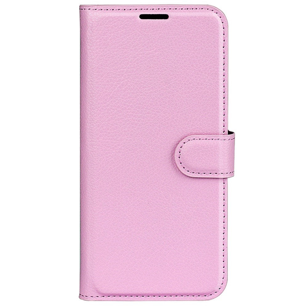 EIDERWOOD Honor 200 5G Fodral med Kortficka – Litchi Textur Konstläder Flipfodral - Pink