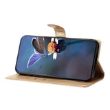 EIDERWOOD Samsung Galaxy S22+ (Plus) Konstläder Plånboksfodral med Gravyr - Guld