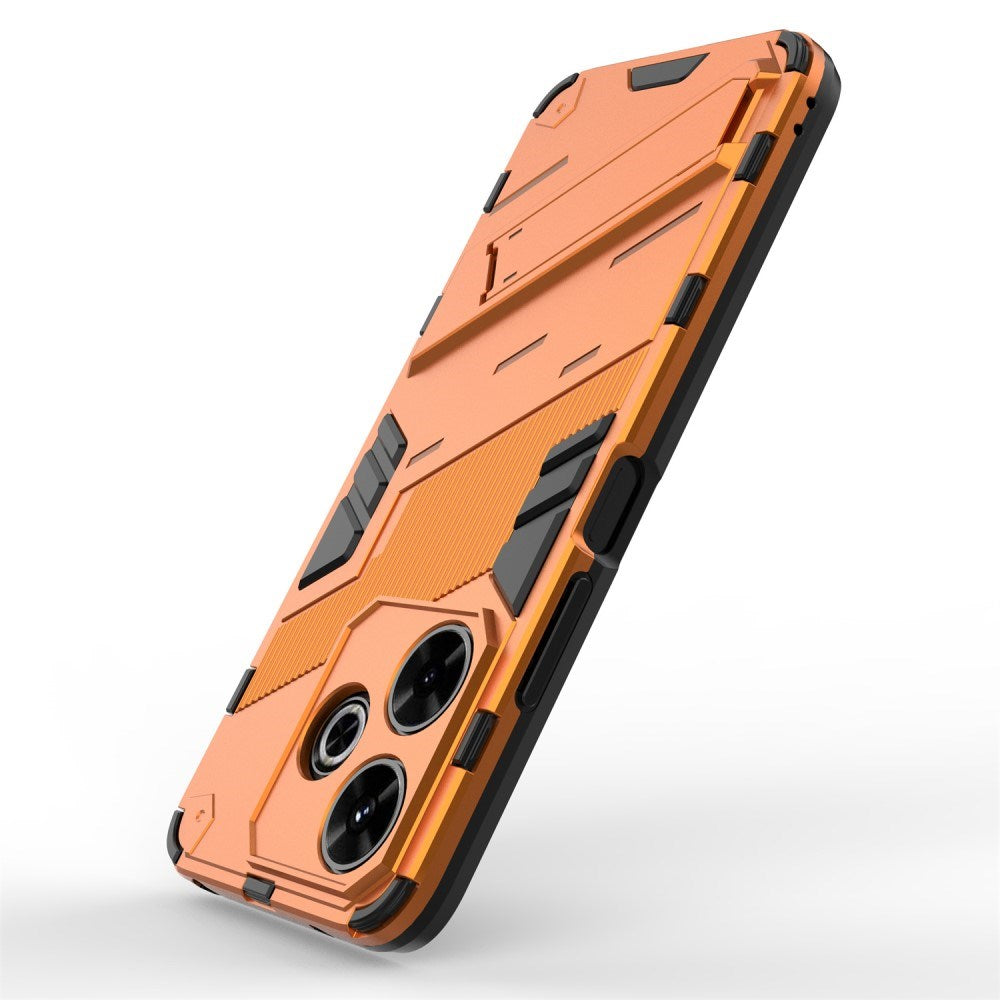 EIDERWOOD Xiaomi Redmi 13 Hybrid Skal med Kickstand - Orange