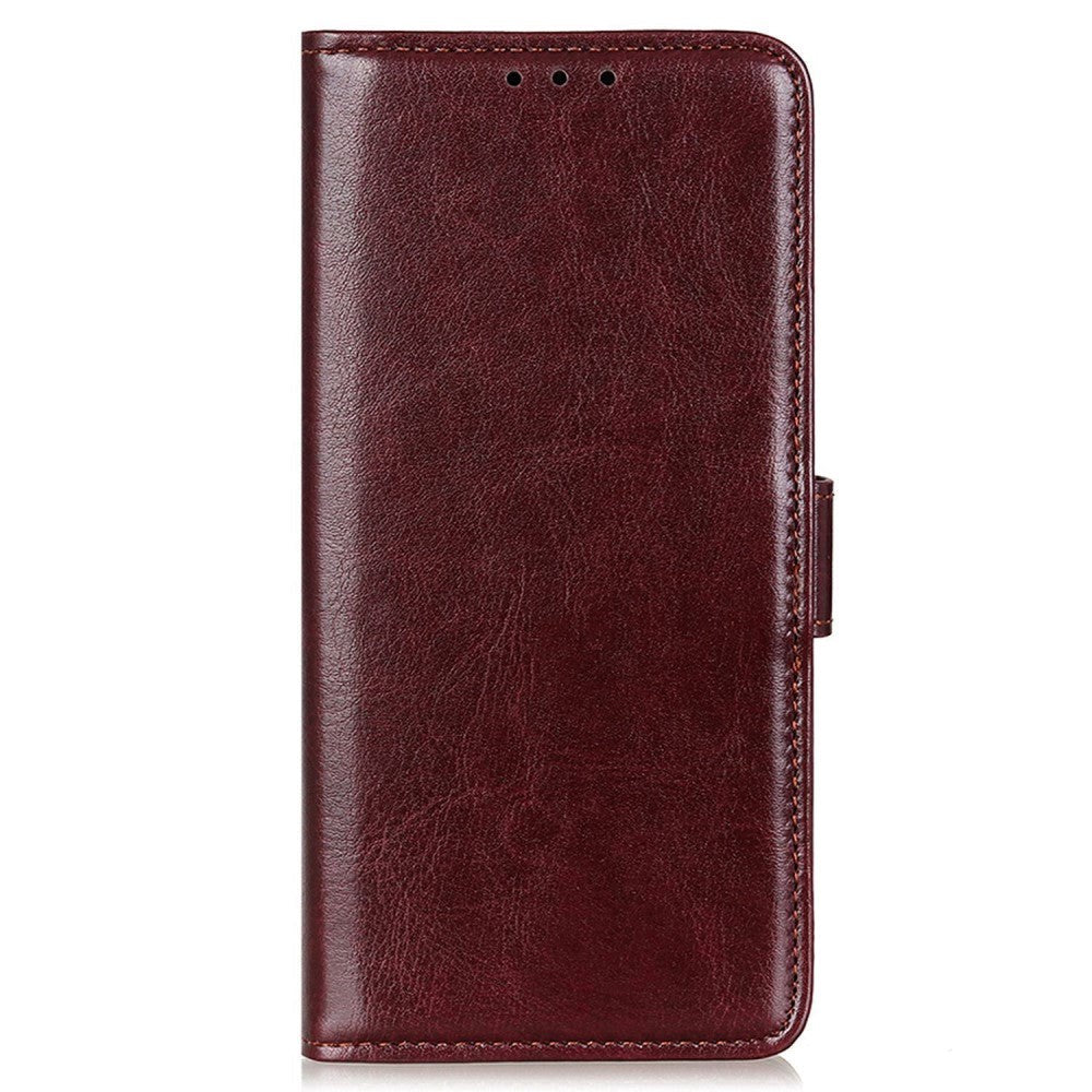 Sony Xperia 5 IV Classic Leather Plånbokfordral m. Stativ - Brun