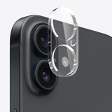 NORTHJO iPhone 16 Plus | 3-i-1 360° Skyddsset med Skal | Skärmskydd | Kameralinsskydd - Genomskinlig