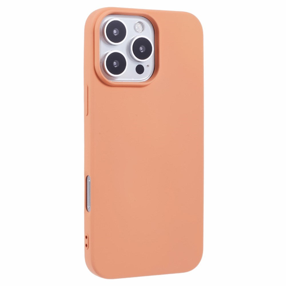 EIDERWOOD iPhone 16 Pro Max Flexibelt Plast Skal - Orange