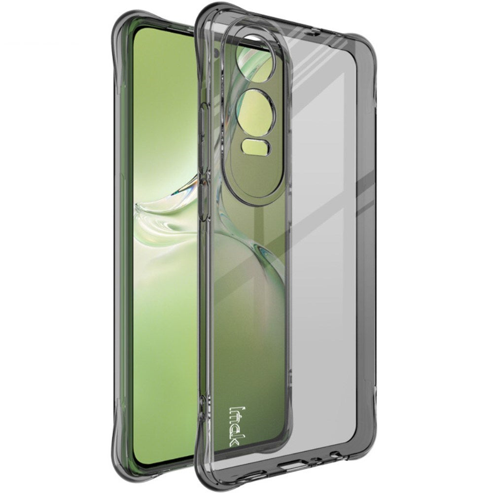 OnePlus Nord CE4 Lite (5G) Mat Flexibel Plastskal - Transparent / Svart