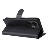 EIDERWOOD Xiaomi Redmi 13 Plånboksfodral i Konstläder med Rem - Svart