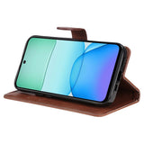 EIDERWOOD Xiaomi Redmi 13 Plånboksfodral i Konstläder med Rem - Brun