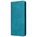 EIDERWOOD Samsung Galaxy A13 (4G/5G) / A04s / M13 Konstläder Flip Fodral m. Korthållare & Ställfunktion - Blå