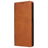 EIDERWOOD Samsung Galaxy A13 (4G/5G) / A04s / M13 Konstläder Flip Fodral m. Korthållare & Ställfunktion - Brun