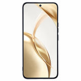 EIDERWOOD Honor 200 5G Fodral – Flexibelt Plast-fodral med Fiberfoder och Precisa Kamerautskärningar - Svart