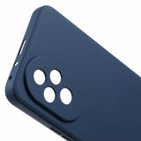 EIDERWOOD Honor 200 5G Fodral – Flexibelt Plast-fodral med Fiberfoder och Precisa Kamerautskärningar - Mörkblå