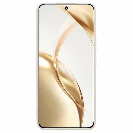 EIDERWOOD Honor 200 5G Fodral – Flexibelt Plast-fodral med Fiberfoder och Precisa Kamerautskärningar - Vit