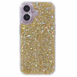 EIDERWOOD iPhone 16 Glitter Skal - Guld