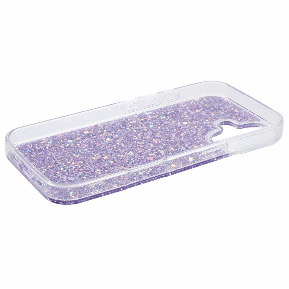 EIDERWOOD iPhone 16 Glitter Skal - Lila