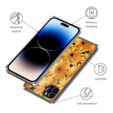 iPhone 14 Pro Skal TPU-plast - Solrosor
