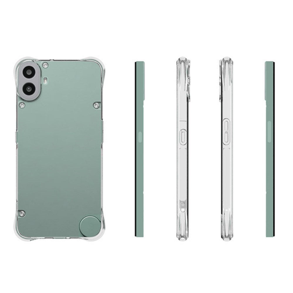 EIDERWOOD Nothing CMF Phone 1 Flexibelt Plast Skal - Genomskinlig