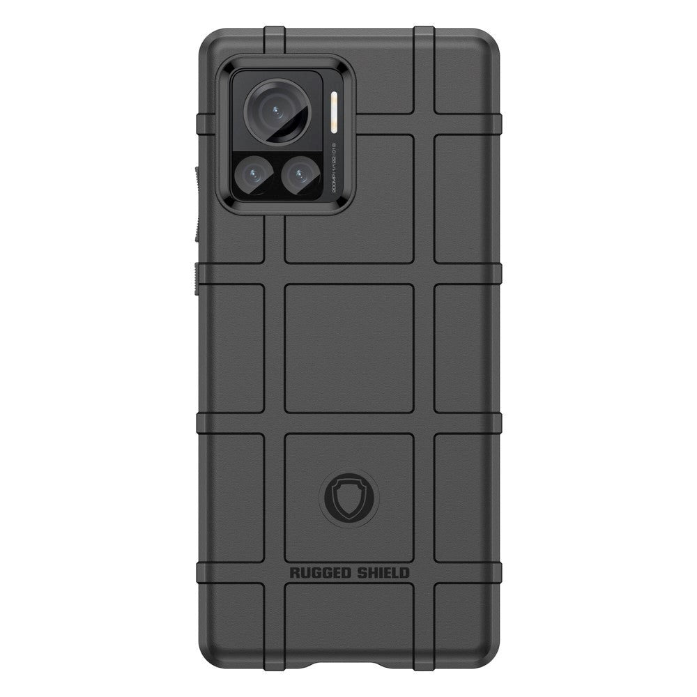 Motorola Edge 30 Ultra Rugged Shield Series Craftsman Bakstycke - Svart