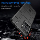 Motorola Edge 30 Ultra Rugged Shield Series Craftsman Bakstycke - Svart